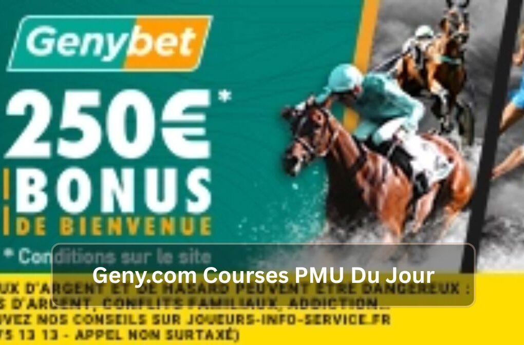 Geny.com Courses PMU Du Jour