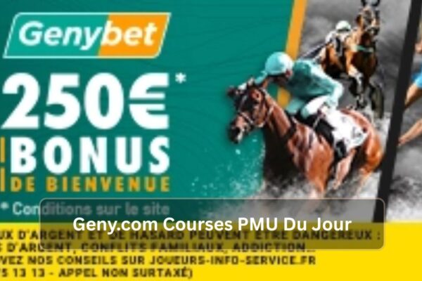 Geny.com Courses PMU Du Jour
