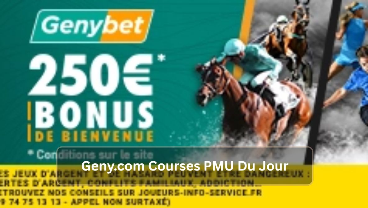 Geny.com Courses PMU Du Jour