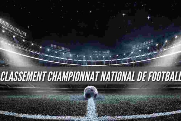 classement championnat national de football